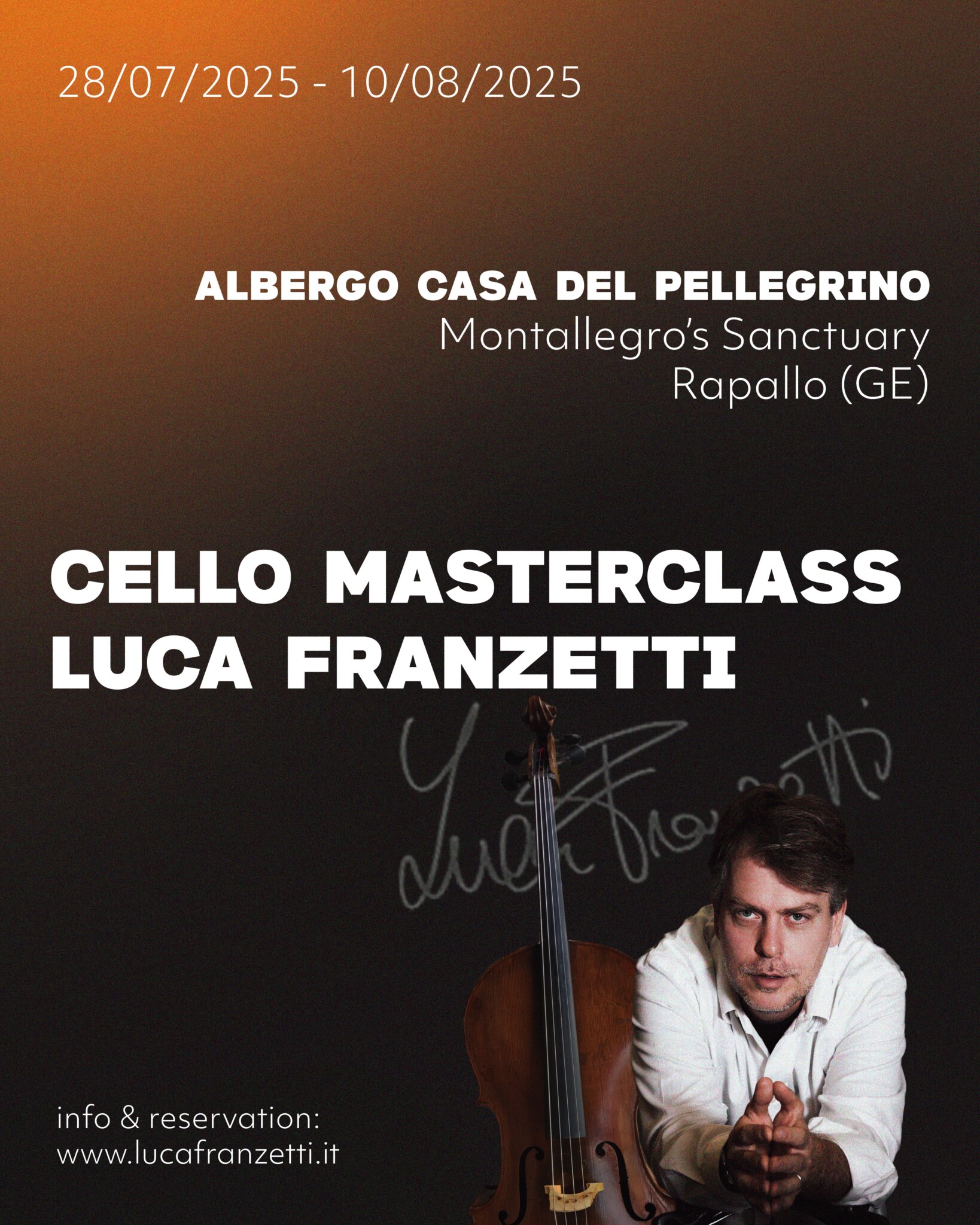 Cello masterclass